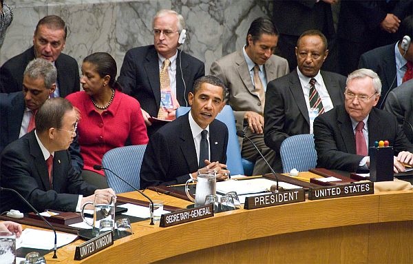 U.S. President Barack Obama chairing the Security Council Summit on nuclear non-proliferation and disarmament in 2009. Credit: Bomoon Lee/IPS