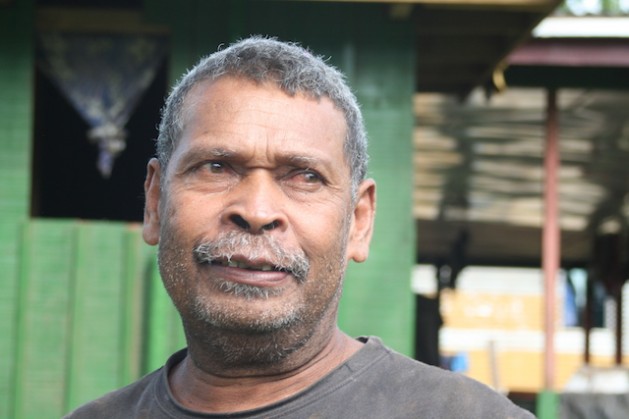 Eparama Kelo, a retired teacher, said a Fiji newspaper had recently reported that the plan was to bring in 18,000 to 20,000 Kiribatis to Vanua Levu. Credit: Christopher Pala/IPS