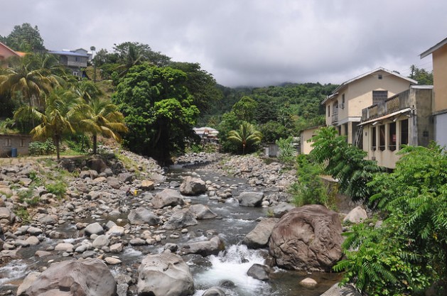 St. Vincent has been hit hard by flooding and landslides in recent years, blamed on climate change and deforestation. Credit: Desmond Brown/IPS