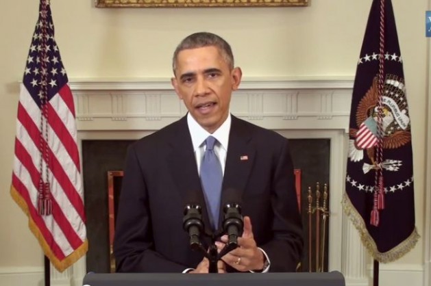 Obama speaks on video about changes in Washington's Cuba policy.