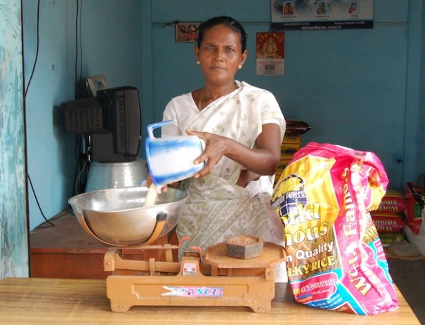On average, women in self-help groups in a small fishing town in Tamil Nadu make about 80 dollars each month; it is just about enough to sustain fisher families, who receive free housing from the Indian government. Credit: Nachammai Raman/IPS