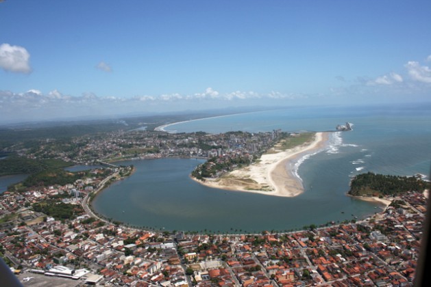 The town of IlhÃƒÂ©us in the Northeast Brazilian state of Bahia, part of whose coastline will be modified by the construction of the Porto Sul port complex, which environmentalists and local residents are protesting because of the serious ecological and social damage it will cause. Credit: Courtesy Instituto Nossa IlhÃƒÂ©us