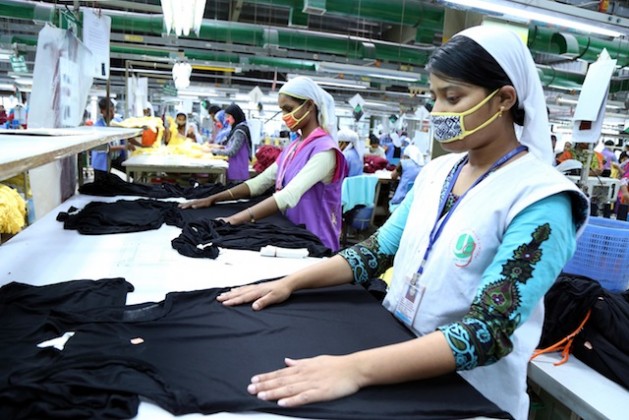 Most of the roughly four million people employed in BangladeshÃ¢Â€Â™s garment industry are women. Credit: Bangladesh Garment Manufacturers and Exporters Association (BGMEA)