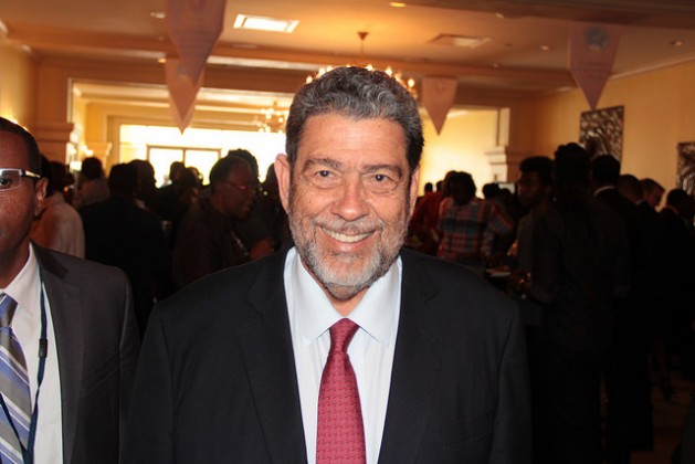Prime Minister of St. Vincent and the Grenadines Dr. Ralph Gonsalves says the Caribbean would be better positioned to respond to climate change if France rejoins the Caribbean Development Bank. Credit: Kenton X. Chance/IPS