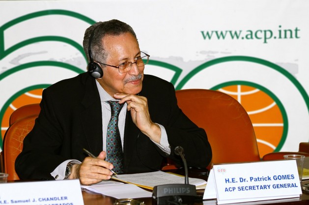 ACP Secretary-General Patrick I. Gomes, who sees the groupÃ¢Â€Â™s role as Ã¢Â€Âœa global player defending, protecting and promoting an inclusive struggle against poverty and for sustainable development in a world enmeshed in inequalityÃ¢Â€Â. Photo credit: ACP Press