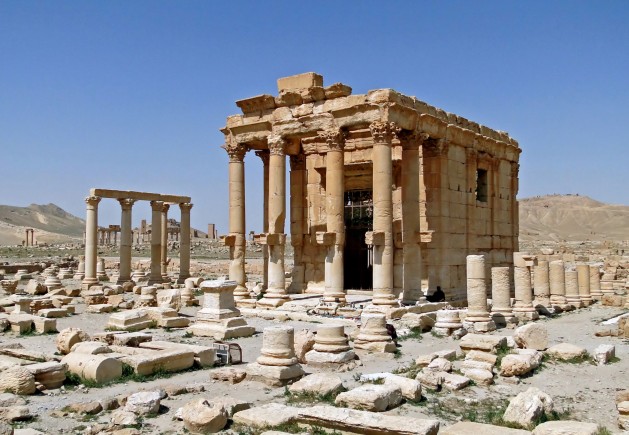 The recent destruction of this 2,000-year-old temple Ã¢Â€Â“ the temple of Baal-Shamin in Palmyra, Syria Ã¢Â€Â“ is yet another grim example of how the armed group calling itself the Islamic State (IS) uses conventional weapons to further its agenda Ã¢Â€Â“ but what has fuelled the growing IS firepower? Photo credit: Bernard Gagnon/CC BY-SA 3.0