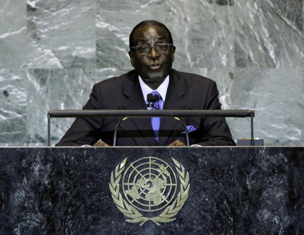President Robert Mugabe of Zimbabwe. UN Photo/Lou Rouse