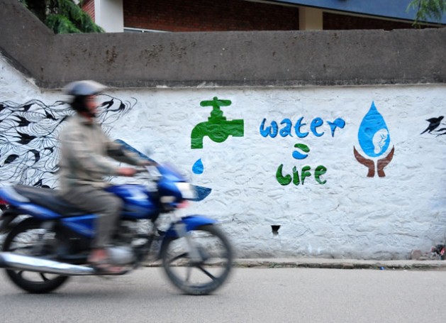 Water is at the core of Sustainable Development and it is crucial in Climate Change adaptation and mitigation strategies. Credit: Amantha Perera/IPS