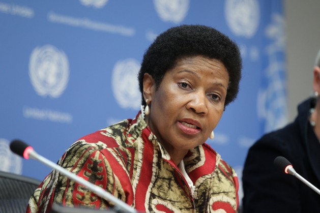 Phumzile Mlambo-Ngcuka, UN Under-Secretary-General and UN Women Executive Director. Credit: UN Photo/Devra Berkowitz.