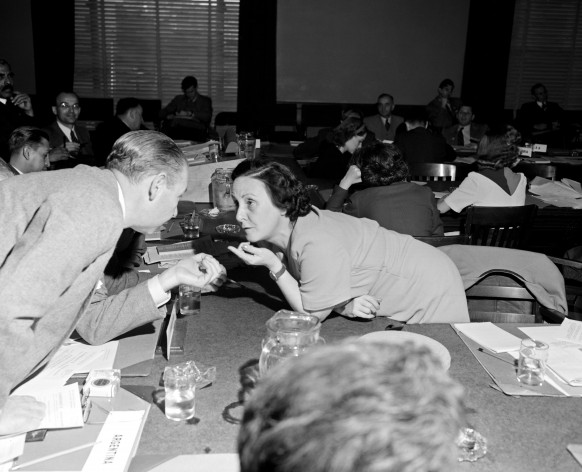 Bertha Lutz at the San Francisco Conference, in 1945. UN Photo/Rosenberg.