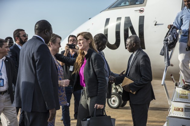 A delegation from the UN Security Council visited South Sudan at the beginning of September 2016. UN Photo/Isaac Billy.