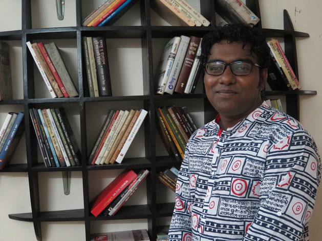 Maruf Rosul, a Bangladeshi writer and activist who has received death threats from Islamic militants for his blog posts. Credit: Amy Fallon/IPS