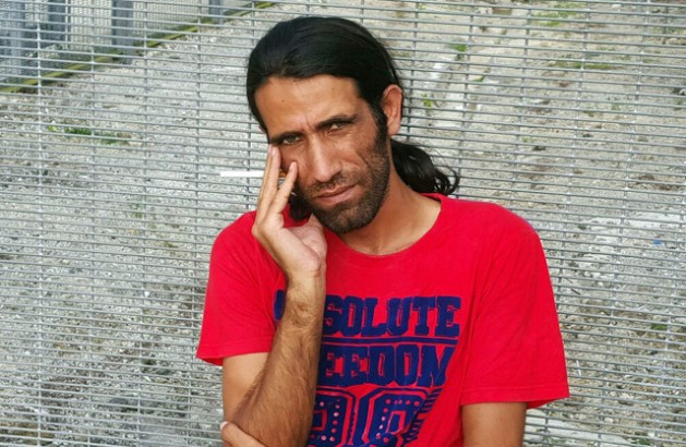 Journalist and asylum seeker Behrouz Boochani is detained indefinitely by the Australian government on Papua New Guinea's Manus Island. Credit: Supplied.