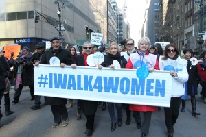 Participants in the 2015 New York March for Gender Equality and Women's Rights. Credit: UN Photo/Devra Berkowitz.
