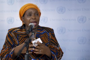 Outgoing African Union Chair described the Muslim ban as a test for unity and solidarity. UN Photo/Rick Bajornas.