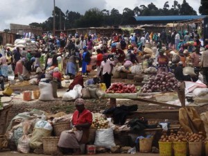 Market place in rural Kenya -Photo: Courtesy of FAO