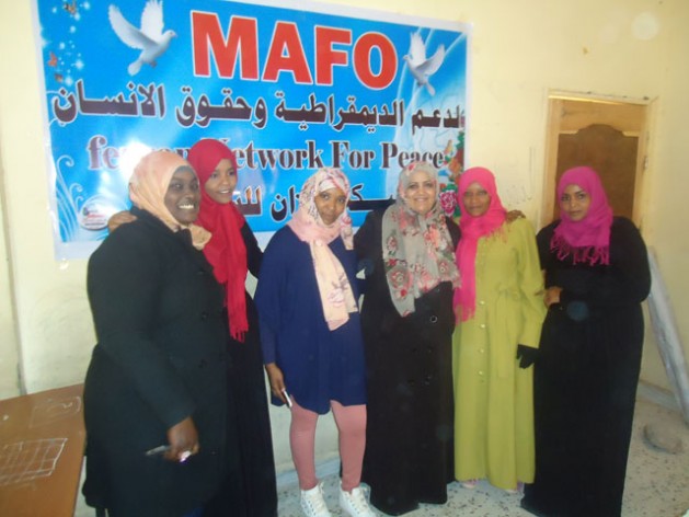 "Women attend a workshop on advantages of reconciliation and peace-making in Sabha City."  Credit: MAFO