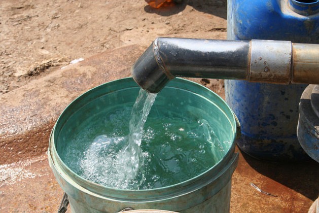 Clean water is still a pipe dream for more than 300 million Africans. Credit: Busani Bafana/IPS
