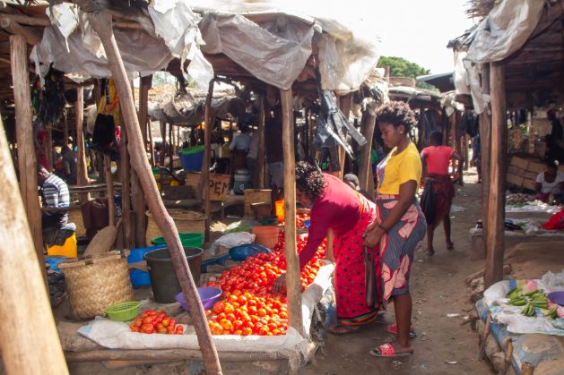 Malawi’s small scale traders selling their merchandise at Limbe market in Blantyre. Credit: Lameck Masina/IPS