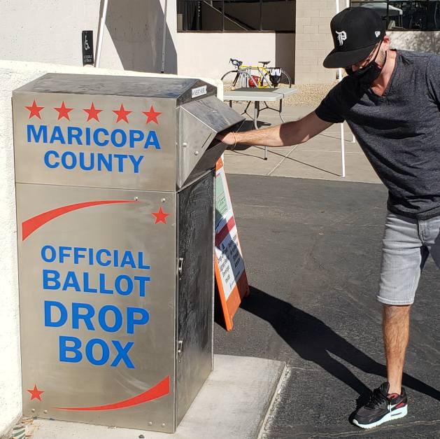 Most states permit bypassing the U.S. Postal Service by dropping mail-in ballots off at a drop box or a polling place, while only four states ban drop boxes. Many states also allow early voting in-person for days or weeks before the election as a way to forestall crowds on Election Day. In several other states, though, permitted voting methods are unclear or pending litigation.